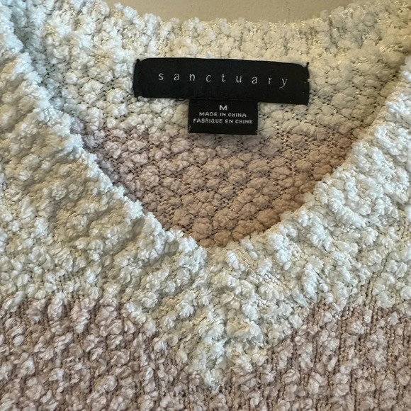 Sanctuary Soft Pink Stripe Sweater - Picture 3 of 3